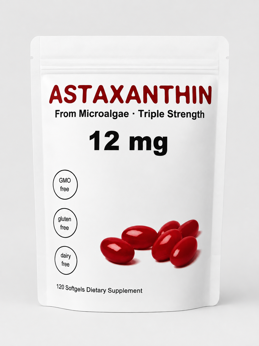 Astaxanthin Soft Capsules – 120 Tablets
