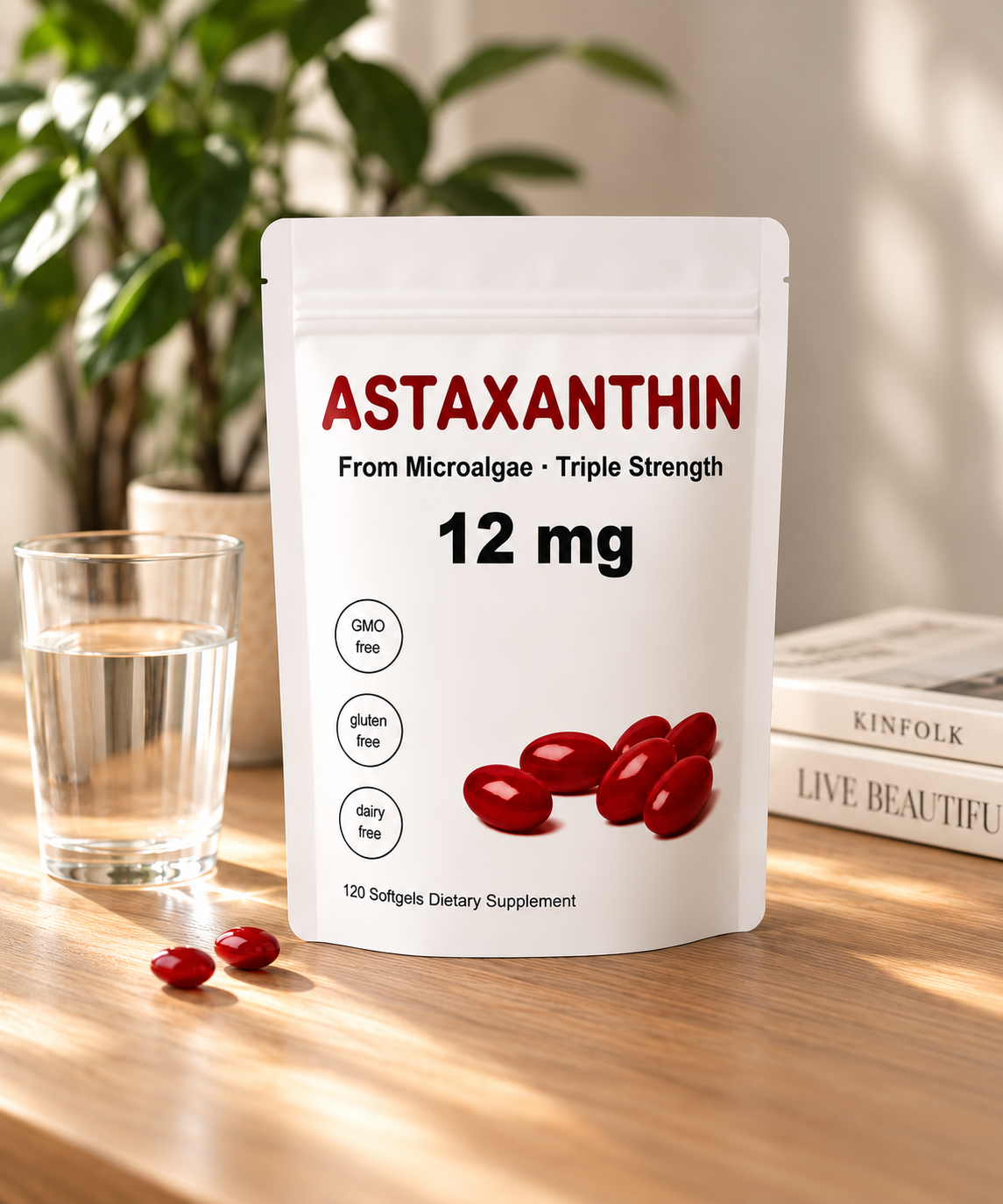 Astaxanthin Soft Capsules – 120 Tablets